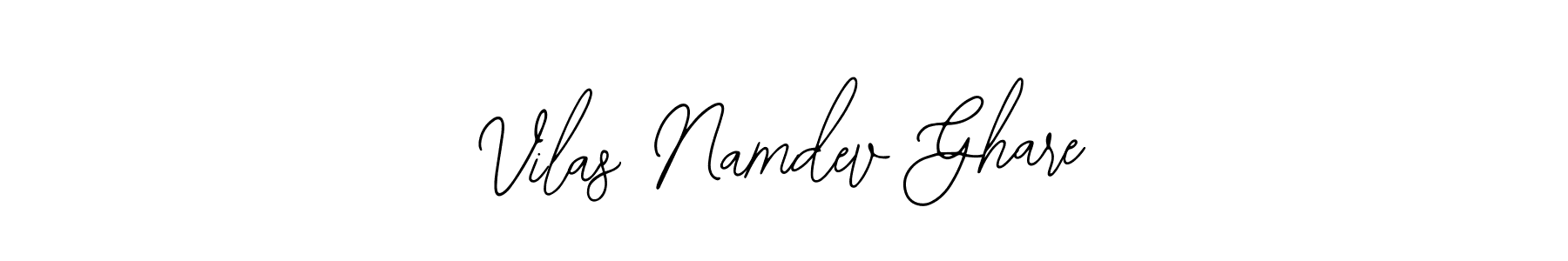 You should practise on your own different ways (Bearetta-2O07w) to write your name (Vilas Namdev Ghare) in signature. don't let someone else do it for you. Vilas Namdev Ghare signature style 12 images and pictures png