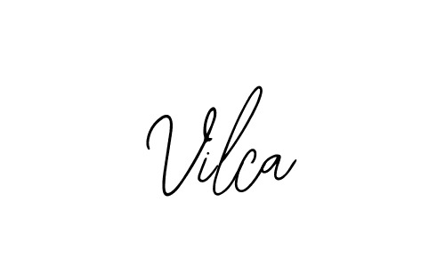 Use a signature maker to create a handwritten signature online. With this signature software, you can design (Bearetta-2O07w) your own signature for name Vilca. Vilca signature style 12 images and pictures png