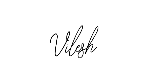 Vilesh stylish signature style. Best Handwritten Sign (Bearetta-2O07w) for my name. Handwritten Signature Collection Ideas for my name Vilesh. Vilesh signature style 12 images and pictures png