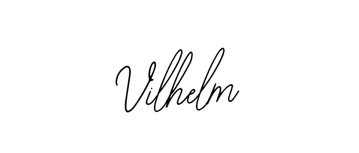 Use a signature maker to create a handwritten signature online. With this signature software, you can design (Bearetta-2O07w) your own signature for name Vilhelm. Vilhelm signature style 12 images and pictures png