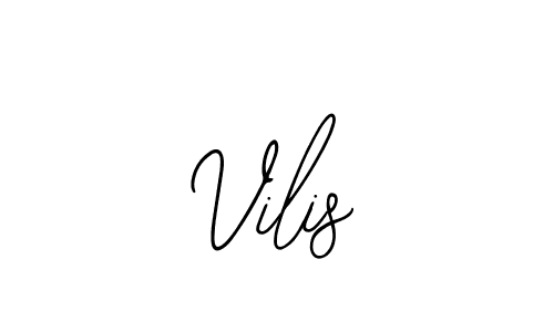 Vilis stylish signature style. Best Handwritten Sign (Bearetta-2O07w) for my name. Handwritten Signature Collection Ideas for my name Vilis. Vilis signature style 12 images and pictures png