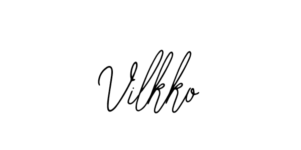 Create a beautiful signature design for name Vilkko. With this signature (Bearetta-2O07w) fonts, you can make a handwritten signature for free. Vilkko signature style 12 images and pictures png