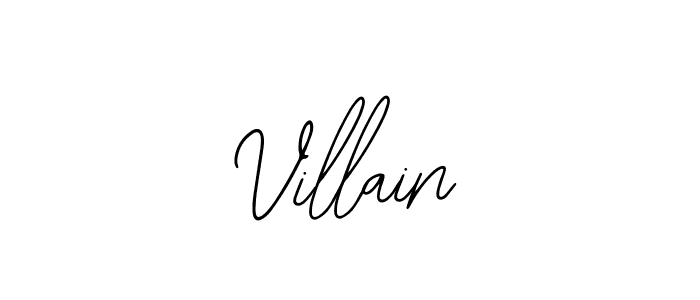 Villain stylish signature style. Best Handwritten Sign (Bearetta-2O07w) for my name. Handwritten Signature Collection Ideas for my name Villain. Villain signature style 12 images and pictures png