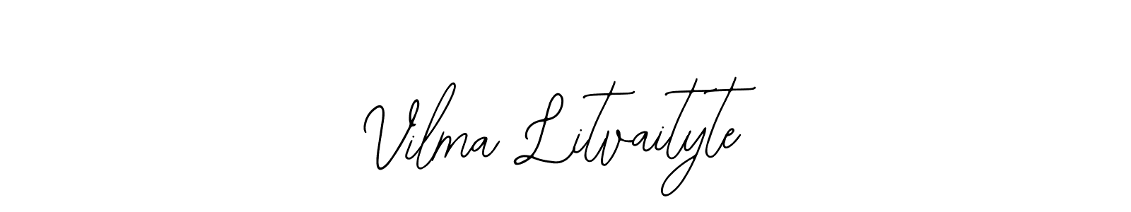 Make a beautiful signature design for name Vilma Litvaityte. Use this online signature maker to create a handwritten signature for free. Vilma Litvaityte signature style 12 images and pictures png