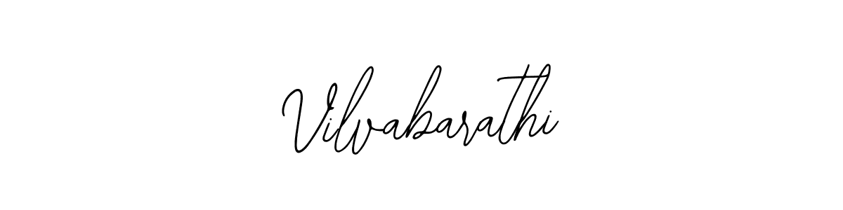 How to Draw Vilvabarathi signature style? Bearetta-2O07w is a latest design signature styles for name Vilvabarathi. Vilvabarathi signature style 12 images and pictures png