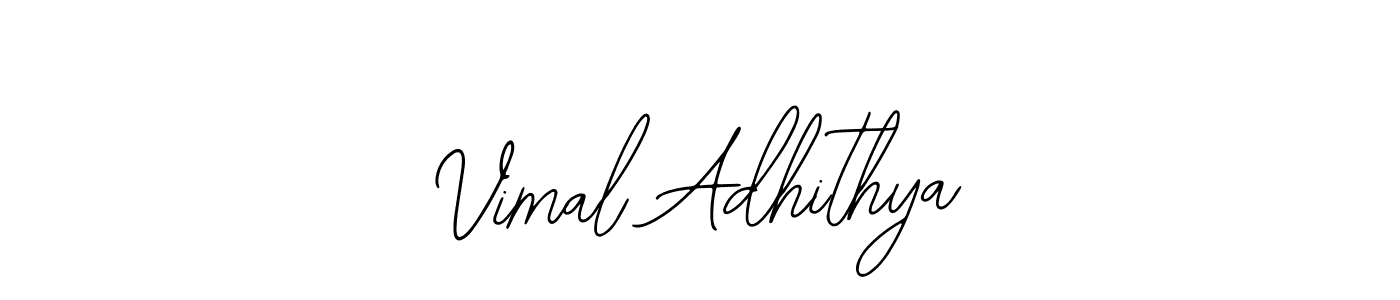 Also we have Vimal Adhithya name is the best signature style. Create professional handwritten signature collection using Bearetta-2O07w autograph style. Vimal Adhithya signature style 12 images and pictures png