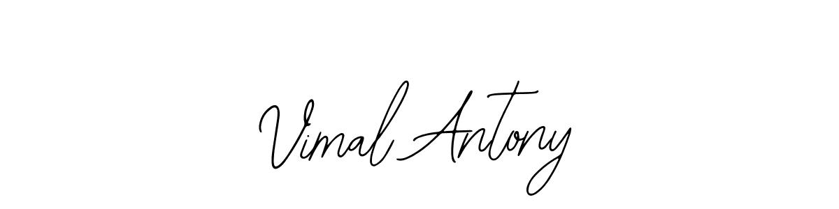 Make a short Vimal Antony signature style. Manage your documents anywhere anytime using Bearetta-2O07w. Create and add eSignatures, submit forms, share and send files easily. Vimal Antony signature style 12 images and pictures png