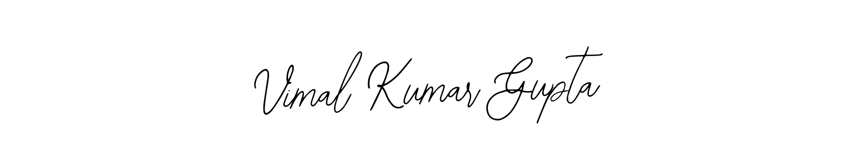 Create a beautiful signature design for name Vimal Kumar Gupta. With this signature (Bearetta-2O07w) fonts, you can make a handwritten signature for free. Vimal Kumar Gupta signature style 12 images and pictures png