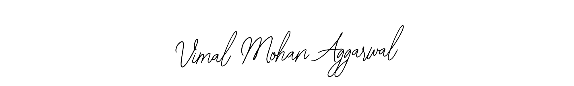 This is the best signature style for the Vimal Mohan Aggarwal name. Also you like these signature font (Bearetta-2O07w). Mix name signature. Vimal Mohan Aggarwal signature style 12 images and pictures png