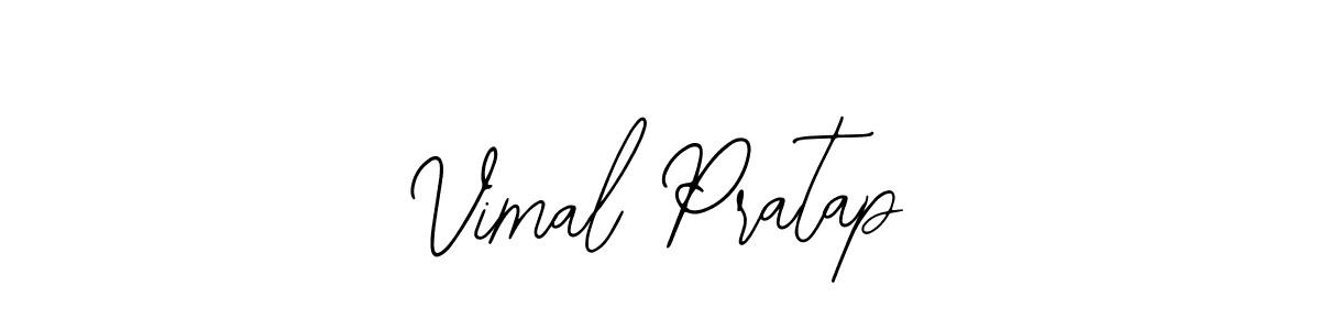 How to make Vimal Pratap name signature. Use Bearetta-2O07w style for creating short signs online. This is the latest handwritten sign. Vimal Pratap signature style 12 images and pictures png