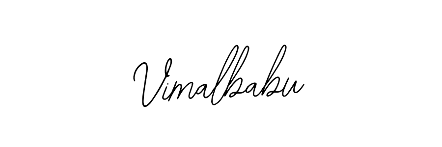 Vimalbabu stylish signature style. Best Handwritten Sign (Bearetta-2O07w) for my name. Handwritten Signature Collection Ideas for my name Vimalbabu. Vimalbabu signature style 12 images and pictures png