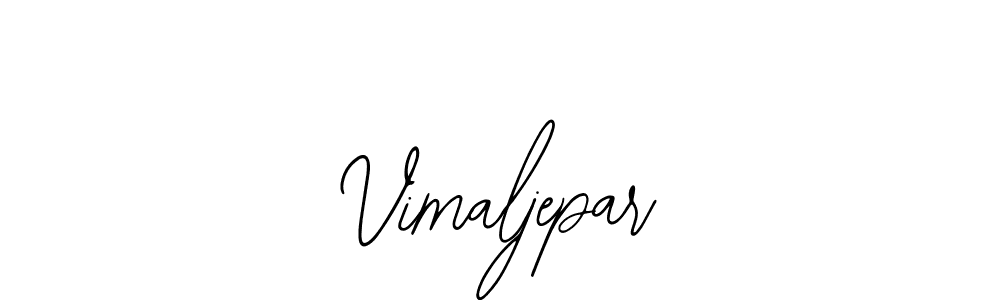 Make a beautiful signature design for name Vimaljepar. With this signature (Bearetta-2O07w) style, you can create a handwritten signature for free. Vimaljepar signature style 12 images and pictures png