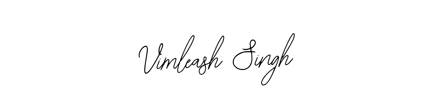 Make a beautiful signature design for name Vimleash Singh. With this signature (Bearetta-2O07w) style, you can create a handwritten signature for free. Vimleash Singh signature style 12 images and pictures png