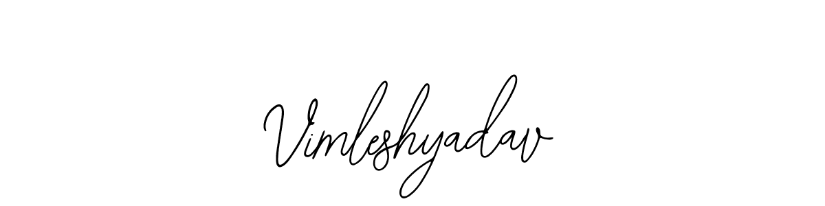 How to Draw Vimleshyadav signature style? Bearetta-2O07w is a latest design signature styles for name Vimleshyadav. Vimleshyadav signature style 12 images and pictures png