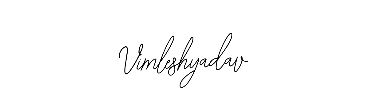 How to Draw Vimleshyadav signature style? Bearetta-2O07w is a latest design signature styles for name Vimleshyadav. Vimleshyadav signature style 12 images and pictures png