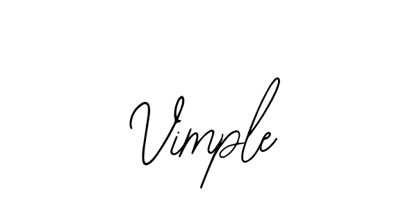 Make a beautiful signature design for name Vimple. Use this online signature maker to create a handwritten signature for free. Vimple signature style 12 images and pictures png