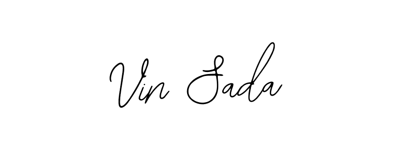 Also You can easily find your signature by using the search form. We will create Vin Sada name handwritten signature images for you free of cost using Bearetta-2O07w sign style. Vin Sada signature style 12 images and pictures png