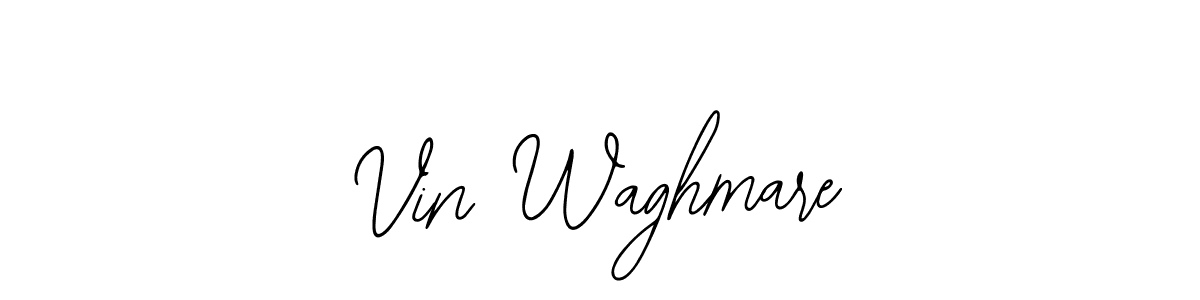 Vin Waghmare stylish signature style. Best Handwritten Sign (Bearetta-2O07w) for my name. Handwritten Signature Collection Ideas for my name Vin Waghmare. Vin Waghmare signature style 12 images and pictures png