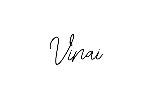 You should practise on your own different ways (Bearetta-2O07w) to write your name (Vinai) in signature. don't let someone else do it for you. Vinai signature style 12 images and pictures png