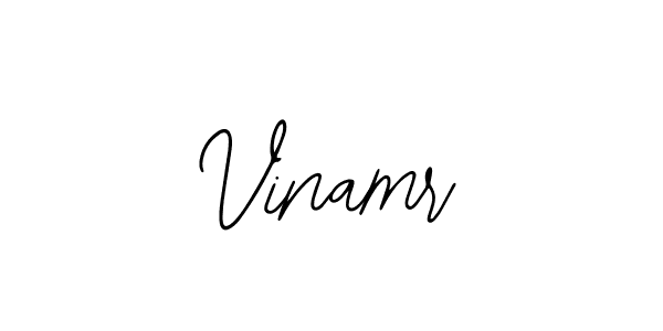 Design your own signature with our free online signature maker. With this signature software, you can create a handwritten (Bearetta-2O07w) signature for name Vinamr. Vinamr signature style 12 images and pictures png