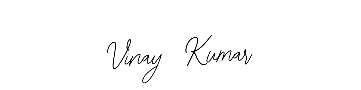 Design your own signature with our free online signature maker. With this signature software, you can create a handwritten (Bearetta-2O07w) signature for name Vinay  Kumar. Vinay  Kumar signature style 12 images and pictures png