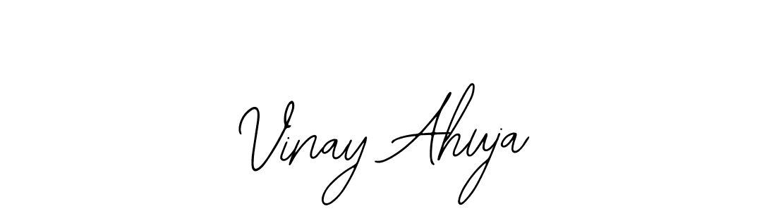 Create a beautiful signature design for name Vinay Ahuja. With this signature (Bearetta-2O07w) fonts, you can make a handwritten signature for free. Vinay Ahuja signature style 12 images and pictures png