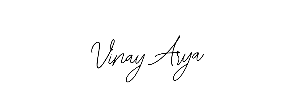 Make a beautiful signature design for name Vinay Arya. With this signature (Bearetta-2O07w) style, you can create a handwritten signature for free. Vinay Arya signature style 12 images and pictures png