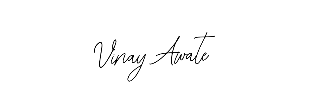 Also we have Vinay Awate name is the best signature style. Create professional handwritten signature collection using Bearetta-2O07w autograph style. Vinay Awate signature style 12 images and pictures png