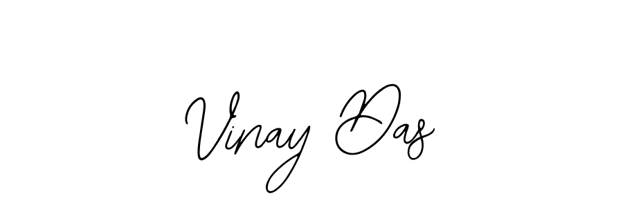 Bearetta-2O07w is a professional signature style that is perfect for those who want to add a touch of class to their signature. It is also a great choice for those who want to make their signature more unique. Get Vinay Das name to fancy signature for free. Vinay Das signature style 12 images and pictures png