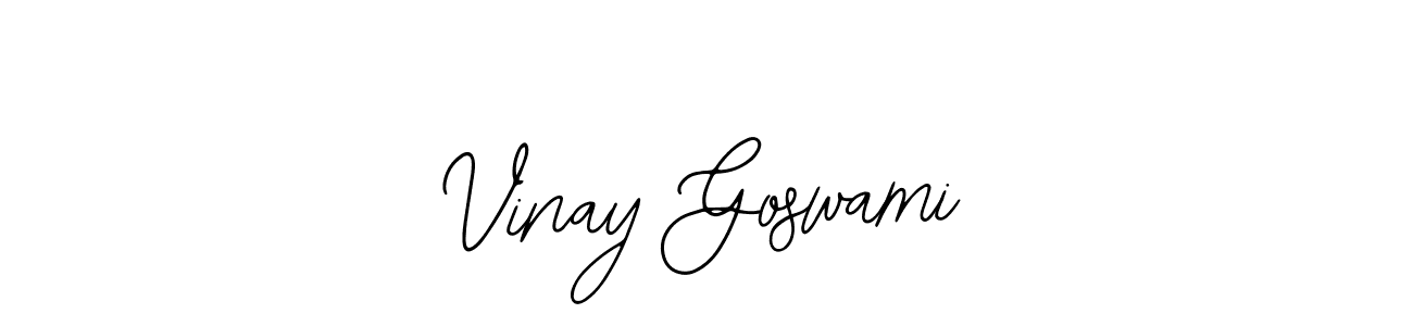 You can use this online signature creator to create a handwritten signature for the name Vinay Goswami. This is the best online autograph maker. Vinay Goswami signature style 12 images and pictures png