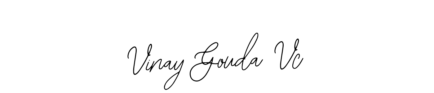 Create a beautiful signature design for name Vinay Gouda Vc. With this signature (Bearetta-2O07w) fonts, you can make a handwritten signature for free. Vinay Gouda Vc signature style 12 images and pictures png