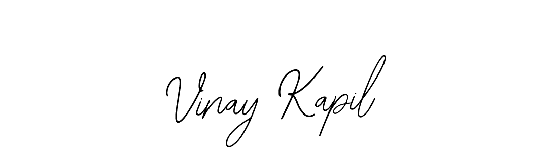 How to make Vinay Kapil signature? Bearetta-2O07w is a professional autograph style. Create handwritten signature for Vinay Kapil name. Vinay Kapil signature style 12 images and pictures png