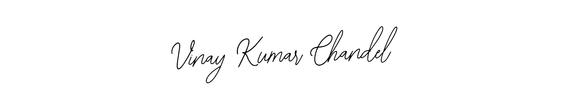 Use a signature maker to create a handwritten signature online. With this signature software, you can design (Bearetta-2O07w) your own signature for name Vinay Kumar Chandel. Vinay Kumar Chandel signature style 12 images and pictures png