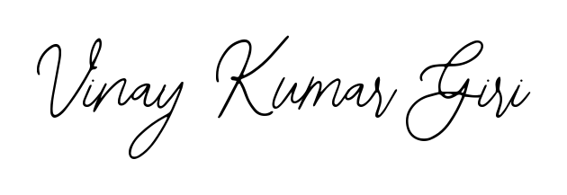 A classic penmanship look for Vinay Kumar Giri. The Bearetta-2O07w font brings timeless elegance and confidence to every signed document. Vinay Kumar Giri signature style 12 images and pictures png