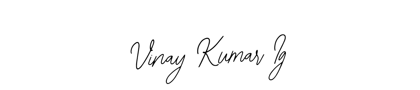 It looks lik you need a new signature style for name Vinay Kumar Ig. Design unique handwritten (Bearetta-2O07w) signature with our free signature maker in just a few clicks. Vinay Kumar Ig signature style 12 images and pictures png