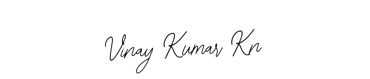 How to Draw Vinay Kumar Kn signature style? Bearetta-2O07w is a latest design signature styles for name Vinay Kumar Kn. Vinay Kumar Kn signature style 12 images and pictures png