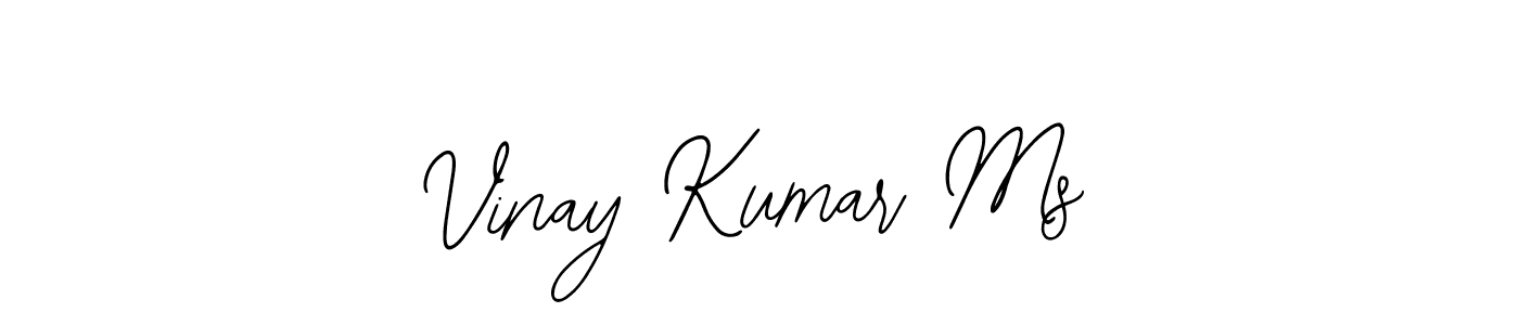 It looks lik you need a new signature style for name Vinay Kumar Ms. Design unique handwritten (Bearetta-2O07w) signature with our free signature maker in just a few clicks. Vinay Kumar Ms signature style 12 images and pictures png