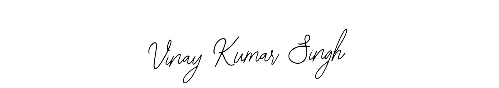 Design your own signature with our free online signature maker. With this signature software, you can create a handwritten (Bearetta-2O07w) signature for name Vinay Kumar Singh. Vinay Kumar Singh signature style 12 images and pictures png