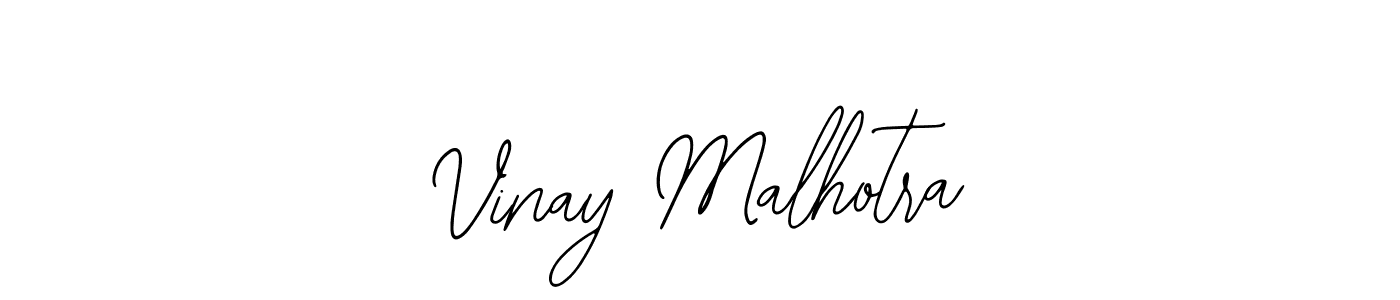 Design your own signature with our free online signature maker. With this signature software, you can create a handwritten (Bearetta-2O07w) signature for name Vinay Malhotra. Vinay Malhotra signature style 12 images and pictures png