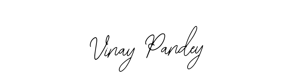 Also we have Vinay Pandey name is the best signature style. Create professional handwritten signature collection using Bearetta-2O07w autograph style. Vinay Pandey signature style 12 images and pictures png