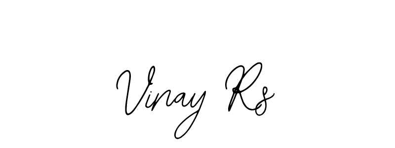 Create a beautiful signature design for name Vinay Rs. With this signature (Bearetta-2O07w) fonts, you can make a handwritten signature for free. Vinay Rs signature style 12 images and pictures png