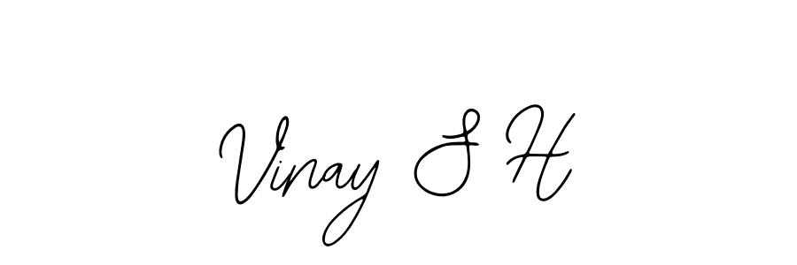 Once you've used our free online signature maker to create your best signature Bearetta-2O07w style, it's time to enjoy all of the benefits that Vinay S H name signing documents. Vinay S H signature style 12 images and pictures png