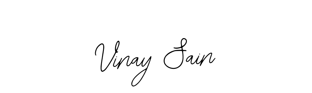 How to make Vinay Sain signature? Bearetta-2O07w is a professional autograph style. Create handwritten signature for Vinay Sain name. Vinay Sain signature style 12 images and pictures png