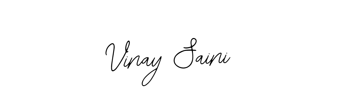 Similarly Bearetta-2O07w is the best handwritten signature design. Signature creator online .You can use it as an online autograph creator for name Vinay Saini. Vinay Saini signature style 12 images and pictures png