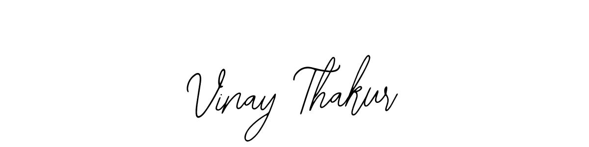 Make a beautiful signature design for name Vinay Thakur. With this signature (Bearetta-2O07w) style, you can create a handwritten signature for free. Vinay Thakur signature style 12 images and pictures png