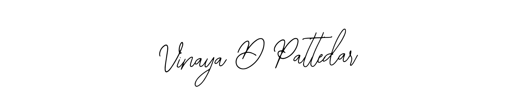 Vinaya D Pattedar stylish signature style. Best Handwritten Sign (Bearetta-2O07w) for my name. Handwritten Signature Collection Ideas for my name Vinaya D Pattedar. Vinaya D Pattedar signature style 12 images and pictures png