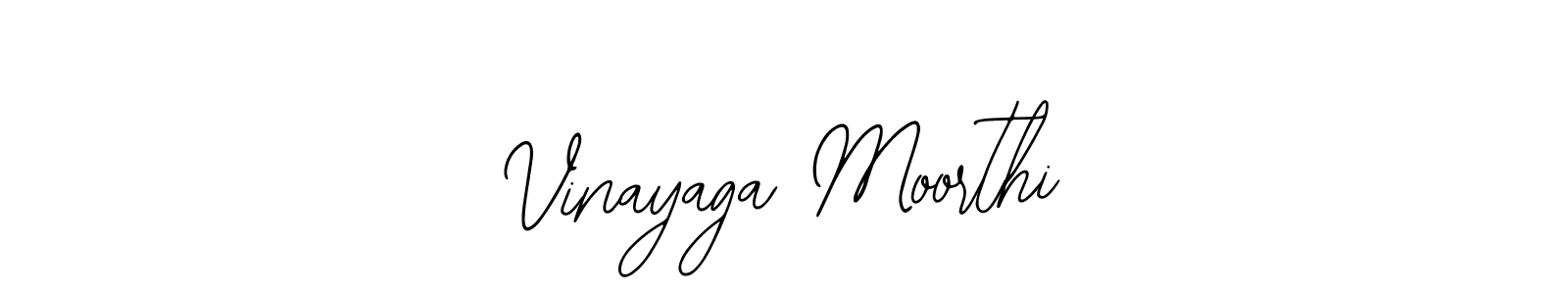 Use a signature maker to create a handwritten signature online. With this signature software, you can design (Bearetta-2O07w) your own signature for name Vinayaga Moorthi. Vinayaga Moorthi signature style 12 images and pictures png
