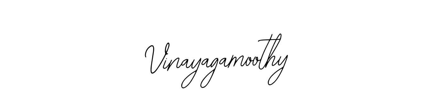 Also we have Vinayagamoothy name is the best signature style. Create professional handwritten signature collection using Bearetta-2O07w autograph style. Vinayagamoothy signature style 12 images and pictures png