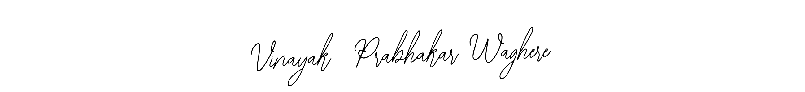 Make a beautiful signature design for name Vinayak  Prabhakar Waghere. Use this online signature maker to create a handwritten signature for free. Vinayak  Prabhakar Waghere signature style 12 images and pictures png