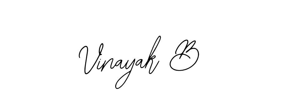 It looks lik you need a new signature style for name Vinayak B. Design unique handwritten (Bearetta-2O07w) signature with our free signature maker in just a few clicks. Vinayak B signature style 12 images and pictures png